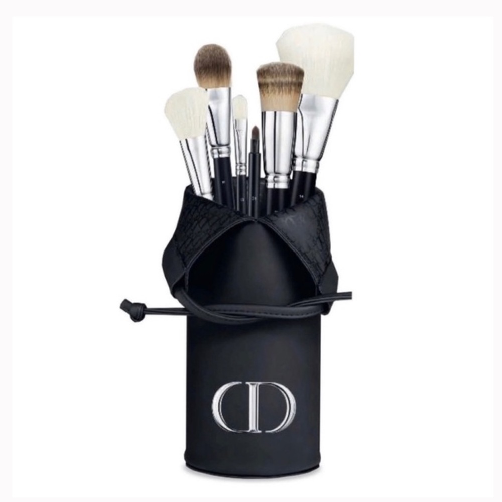 Dior cosmetic pouch/ brush holder/ wine holder